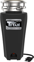 TITAN Torque 3/4 HP Slim Line Garbage Disposal - Quiet Power