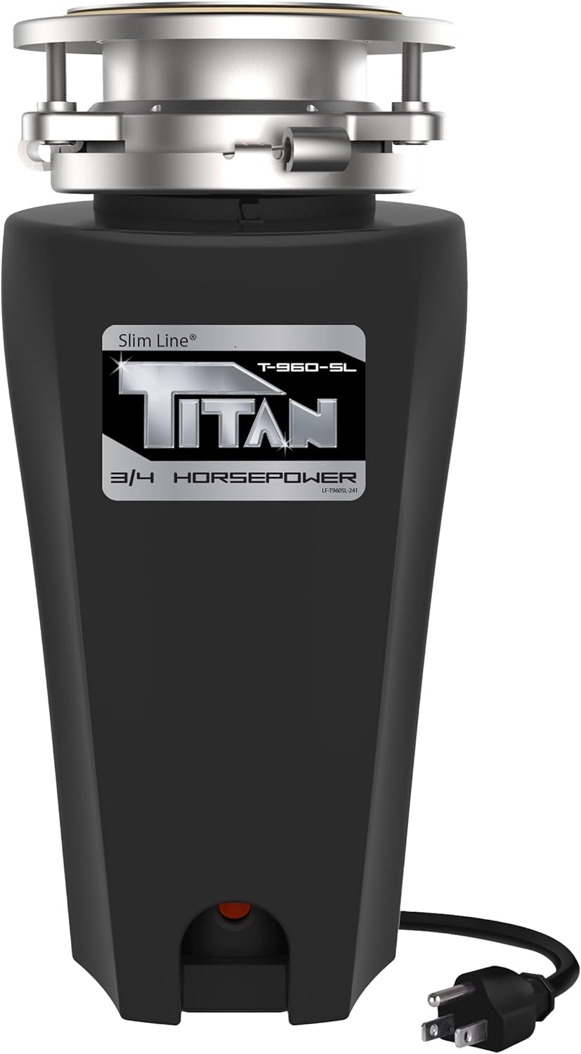 TITAN Torque Garbage Disposal System with Stainless Steel Impellers