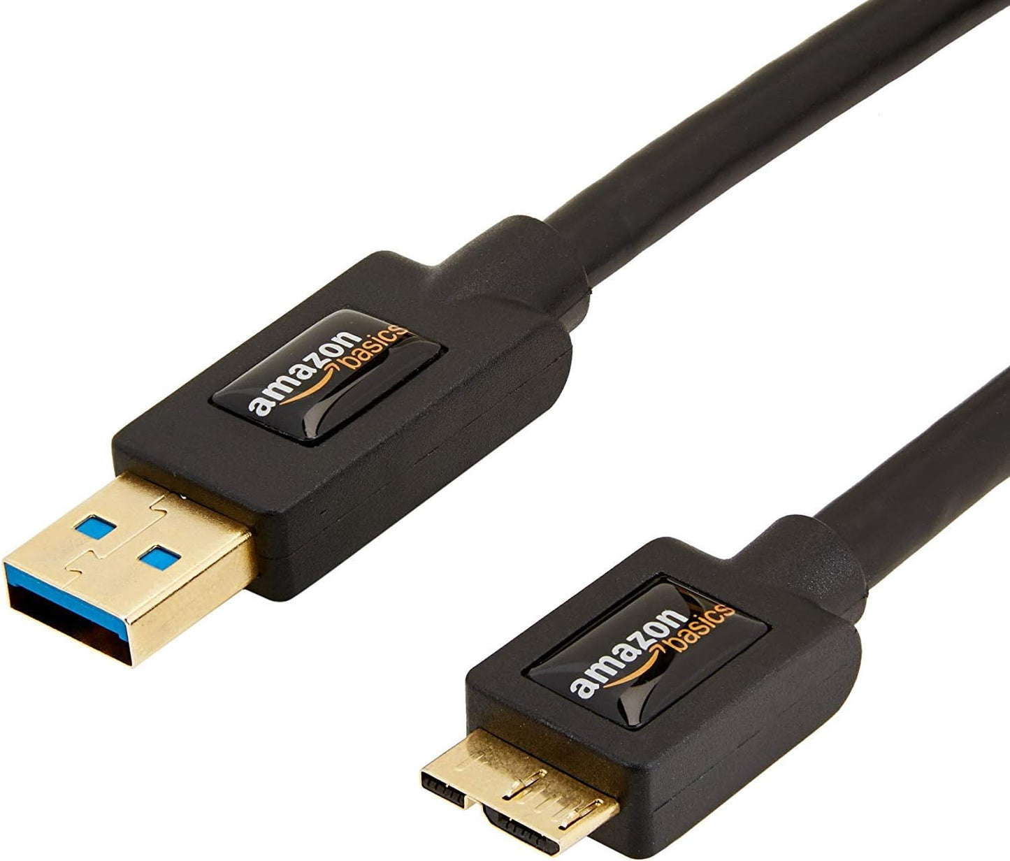 Basics 6ft USB 3.0 Cable, Fast Data Transfer Speeds!