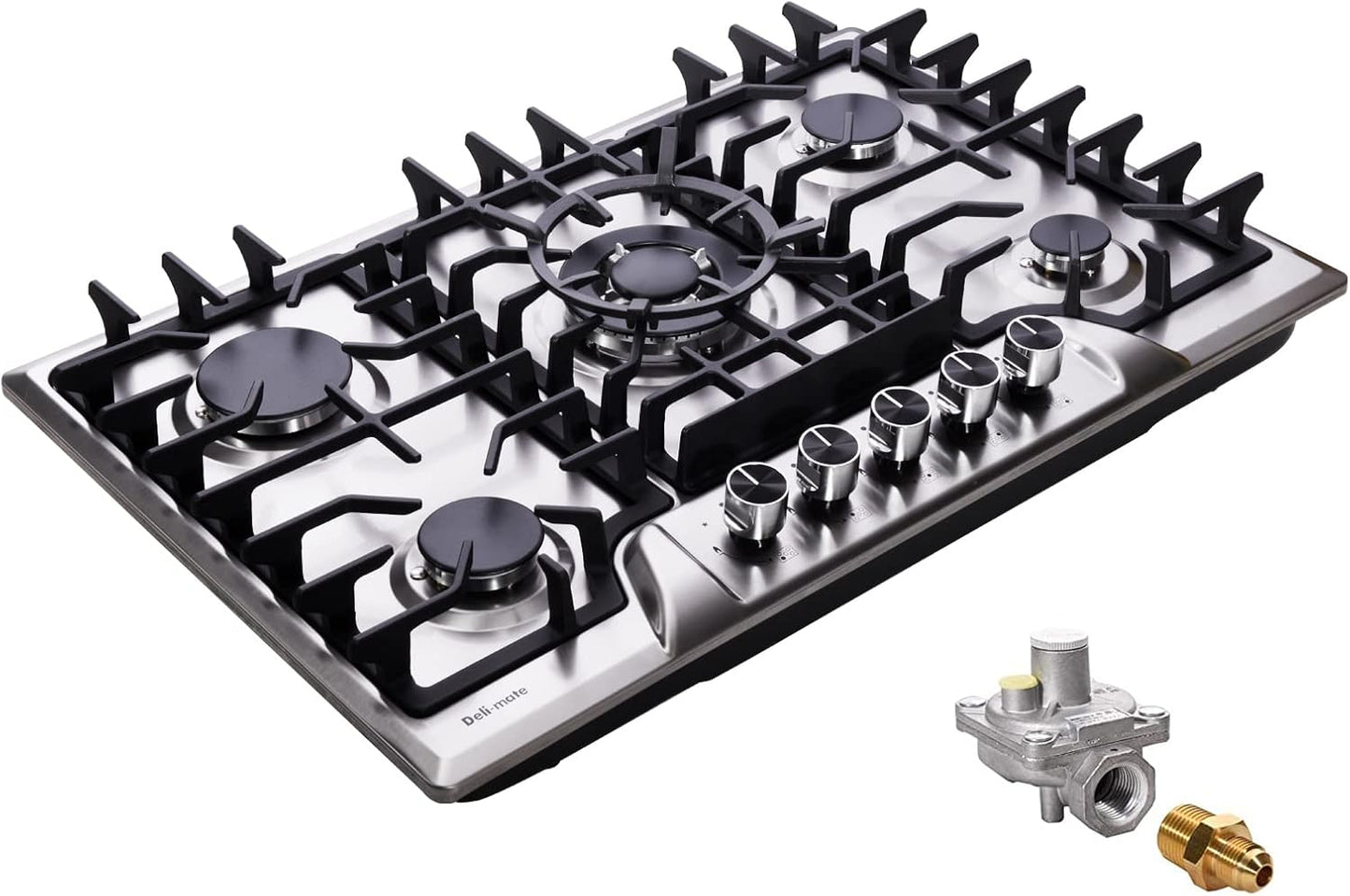 Gas Cooktop 30 Inch with 5 Burners for Versatile Cooking Needs