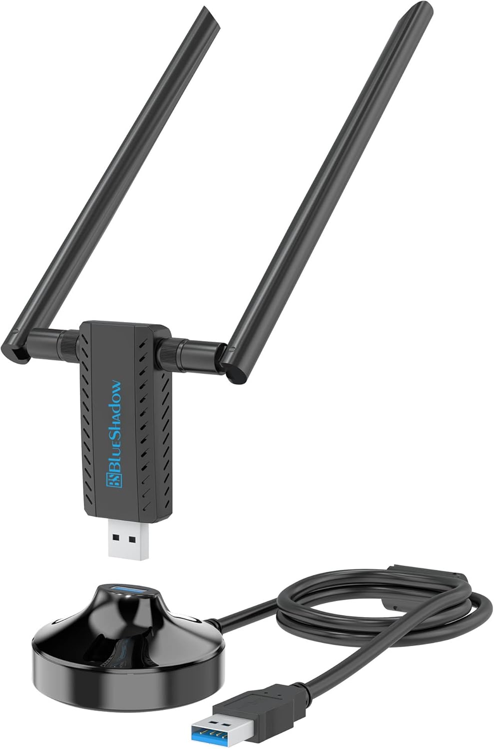 Blueshadow AC1900 USB WiFi Adapter for Gaming - Fast Dual Band