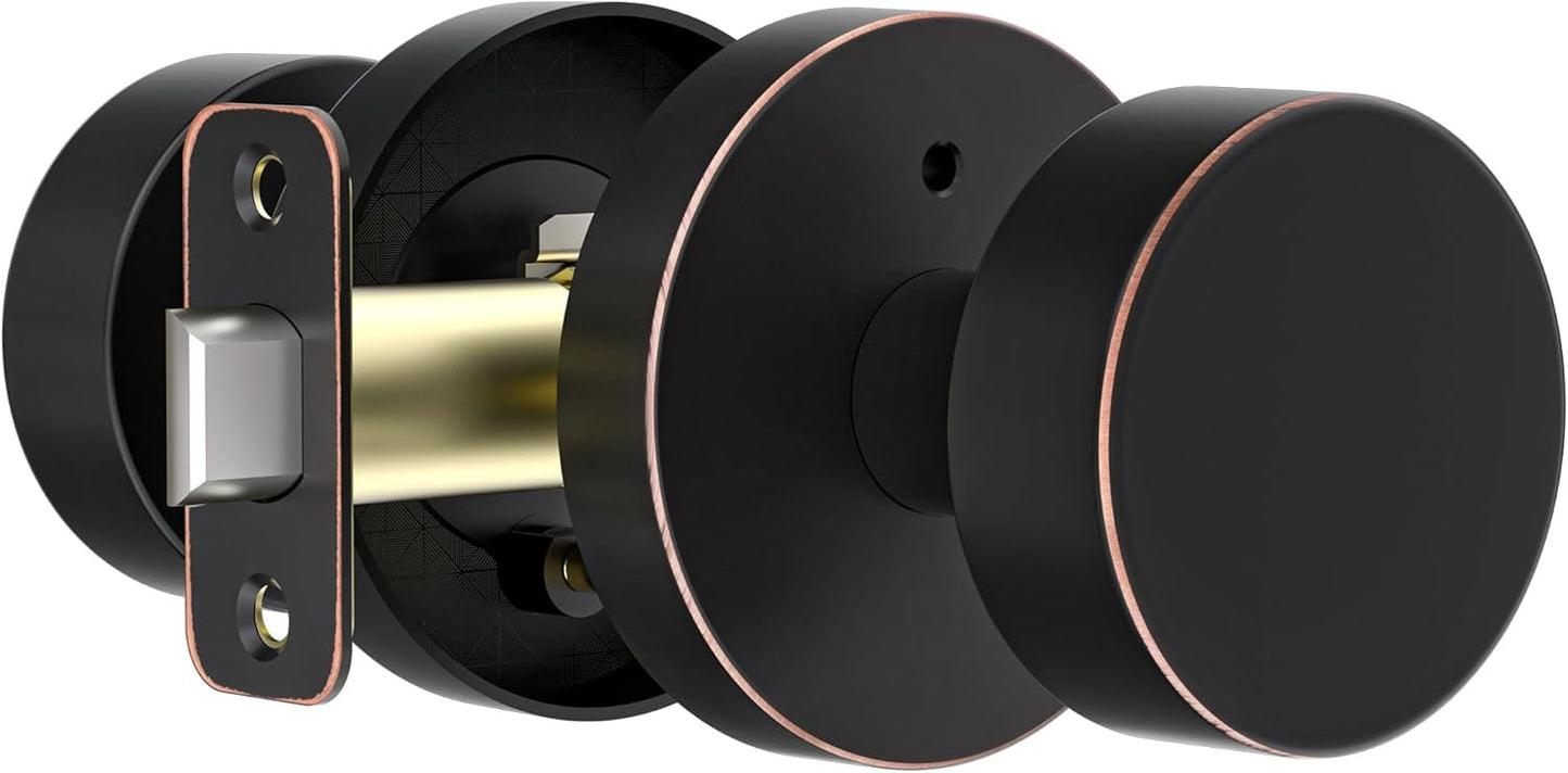 Oil Rubbed Bronze Door Knobs for Vintage Style Interiors