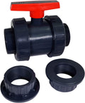 Midline Valve True Union Ball Valve 3in Pink Handle - Heavy Duty