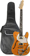 Semi Hollow Body Electric Guitar Custom Shop 22 Frets Quilted Maple