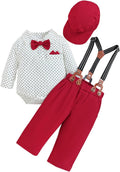 Baby Boy Christmas Outfits Infant Gentleman Dress Suit - Soft Cotton