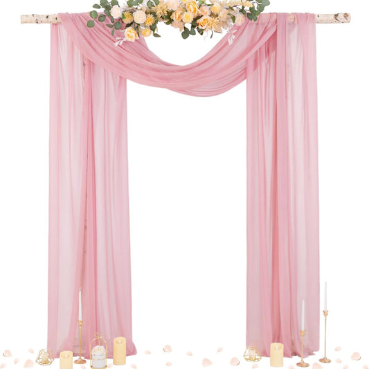 Socomi Wedding Arch Draping Fabric for Elegant Ceremony Decor