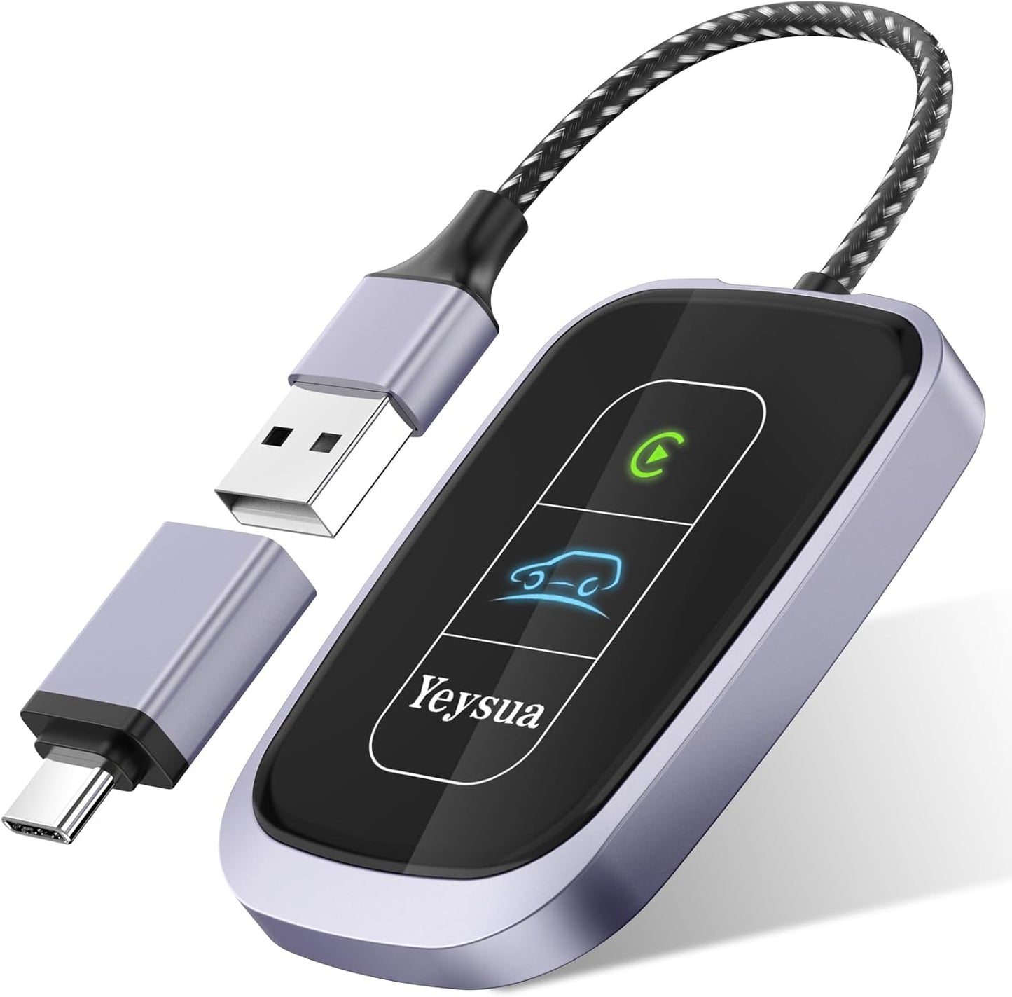 Fast & Stable Wireless CarPlay Adapter for 2015+ Cars - Yeysua