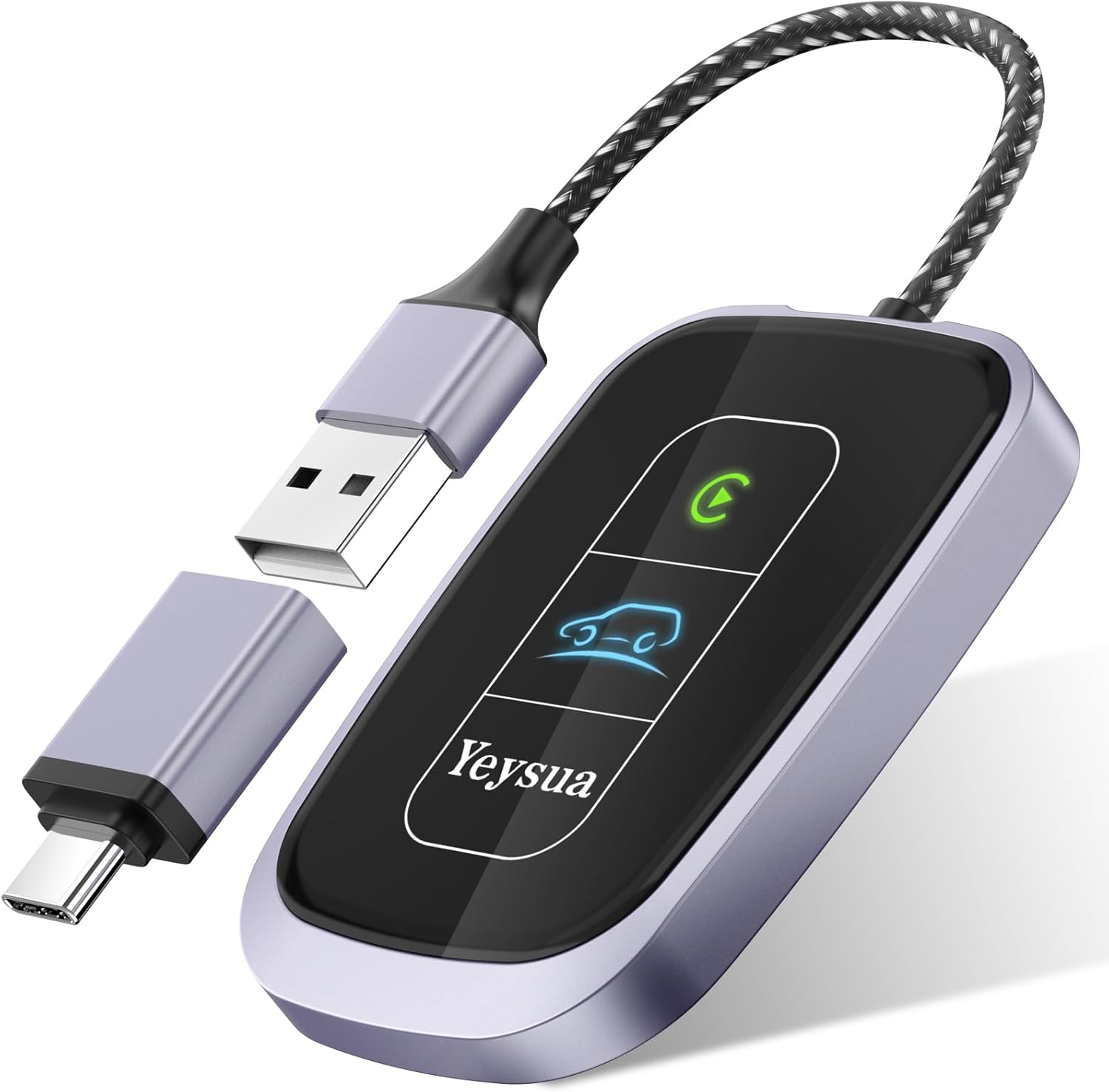 Fast & Stable Wireless CarPlay Adapter for 2015+ Cars - Yeysua