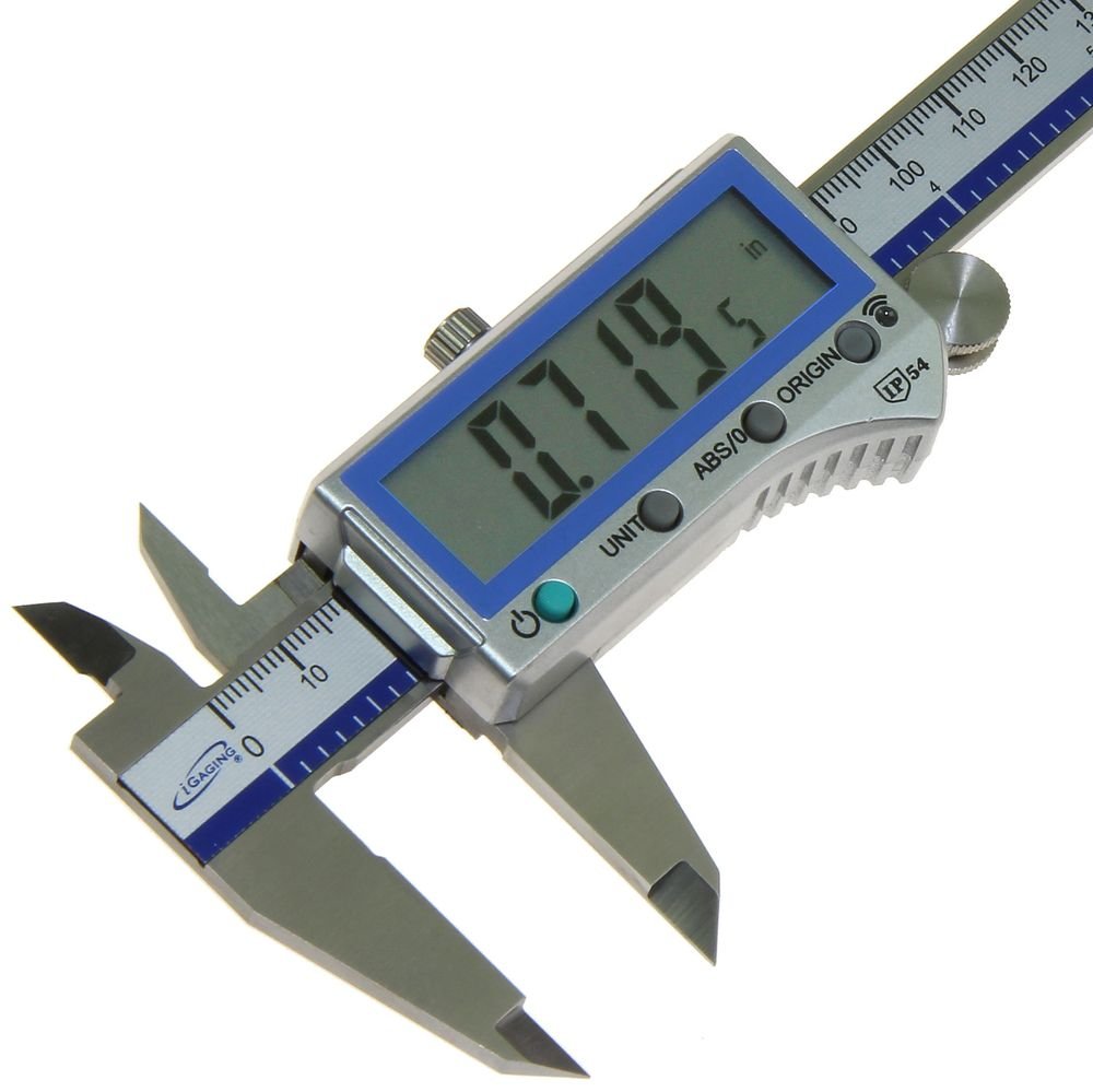 iGaging Digital Electronic Caliper with Bluetooth Connectivity
