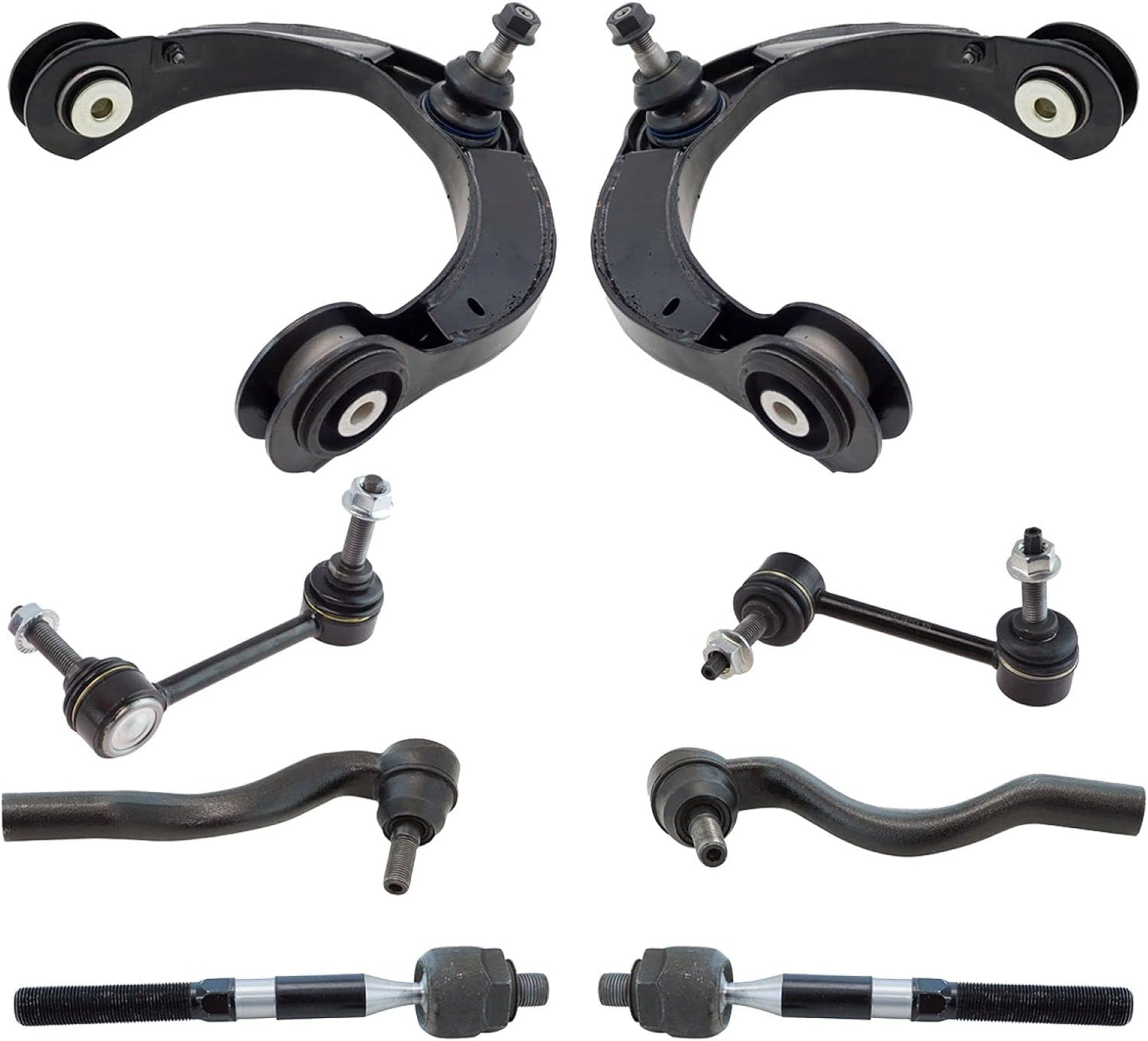 TRQ Front Steering & Suspension Kit for Dodge Durango & Jeep