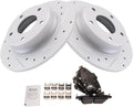 Rear Ceramic Brake Pad & Premium G-Coated Rotor Kit for 2020-22 Sentra