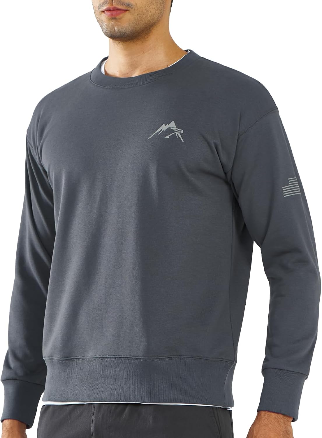 NORTHYARD Moisture-Wicking Crewneck Sweatshirt