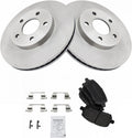 TRQ Front Brake Pad & Rotor Kit for Chevrolet Cobalt 2007-2010