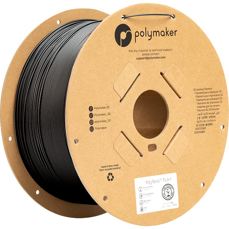 Polymaker 3kg PLA+ Filament 1.75mm for 3D Printing Projects