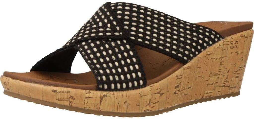 Skechers Women's Beverlee-Delighted Wedge Sandal for Comfort