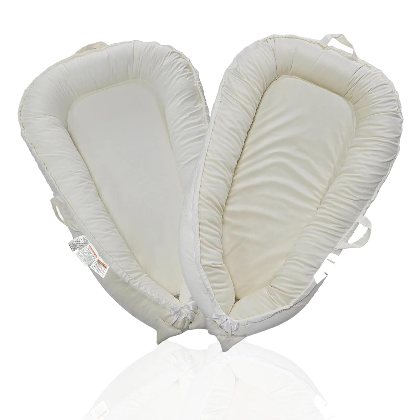 Portable Cotton Baby Lounger for Co-Sleeping Bliss