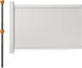 4ft H x 6ft W No Dig Westport Fence Kit - Durable Vinyl Privacy