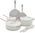 GreenPan Nova 10-Piece Cookware Pots & Pans Set - PFAS-Free Ceramic