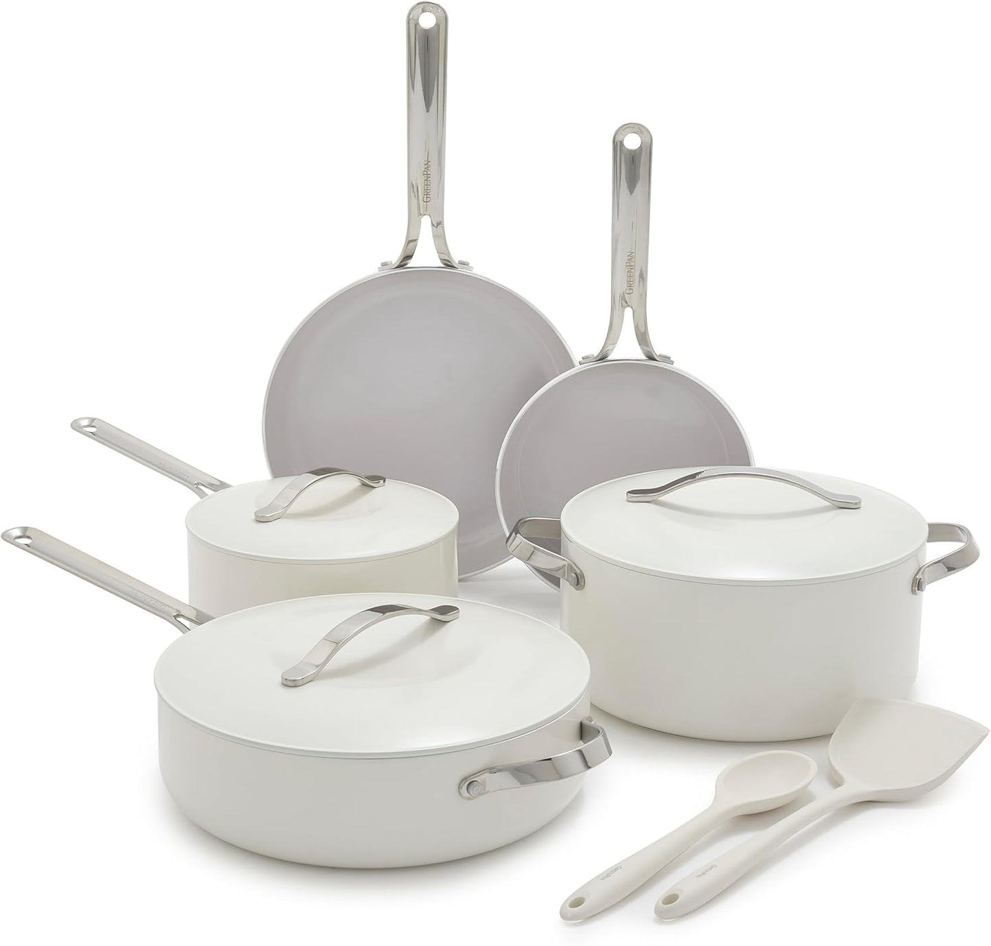 GreenPan Nova 10-Piece Cookware Set for Effortless Cooking