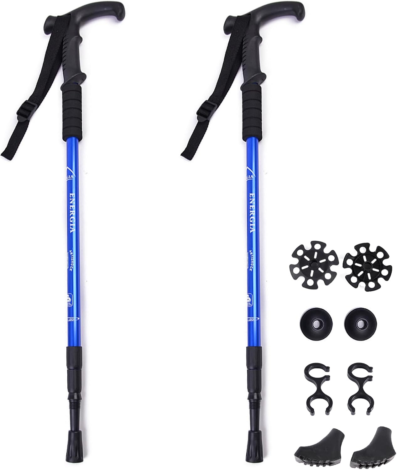 ThreeH Lightweight Trekking Poles: Anti-Slip! ~