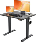 Claiks Electric Height Adjustable Stand Up Desk 35x20 - Smooth