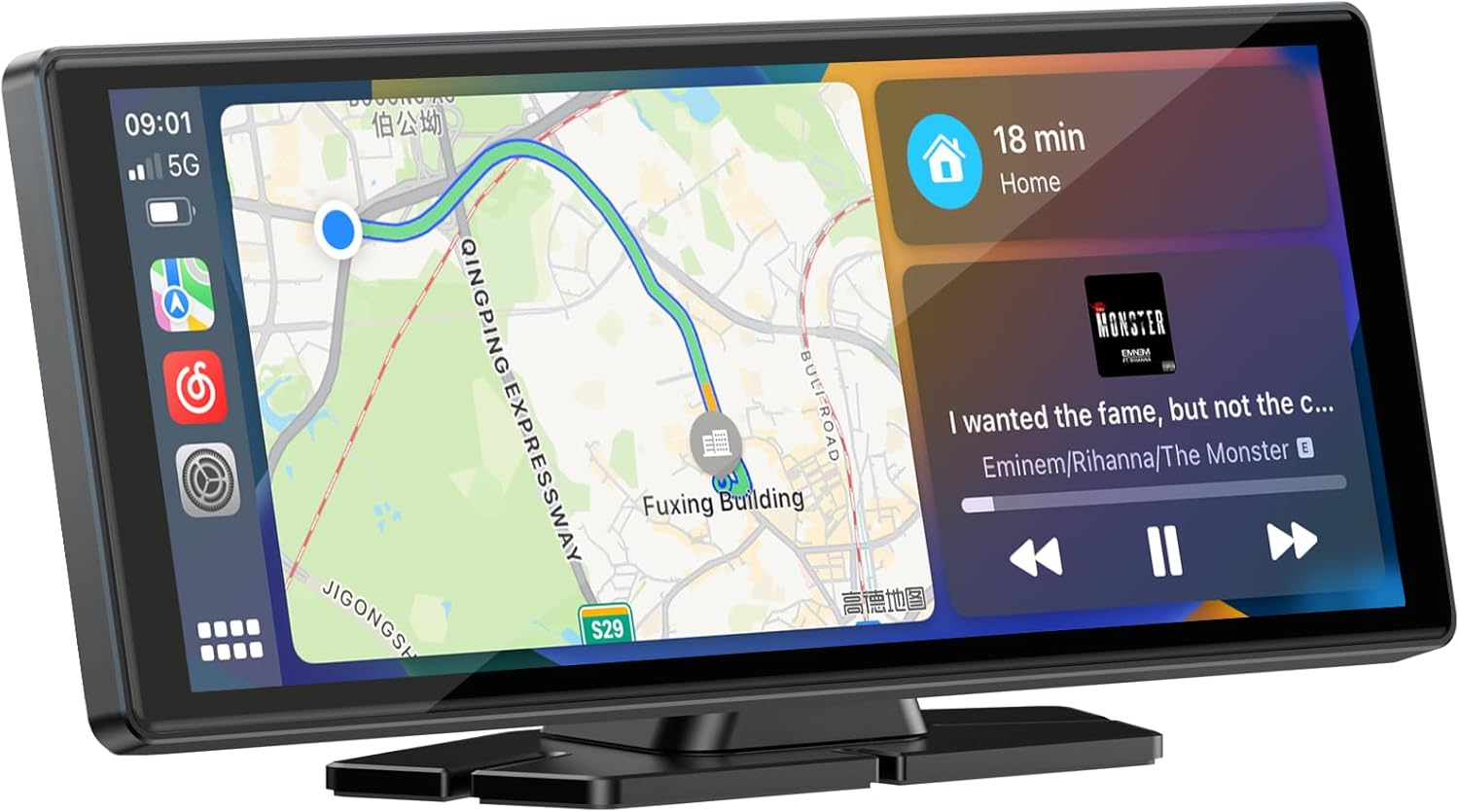LAMTTO Wireless CarPlay Screen: Seamless Integration for All Cars