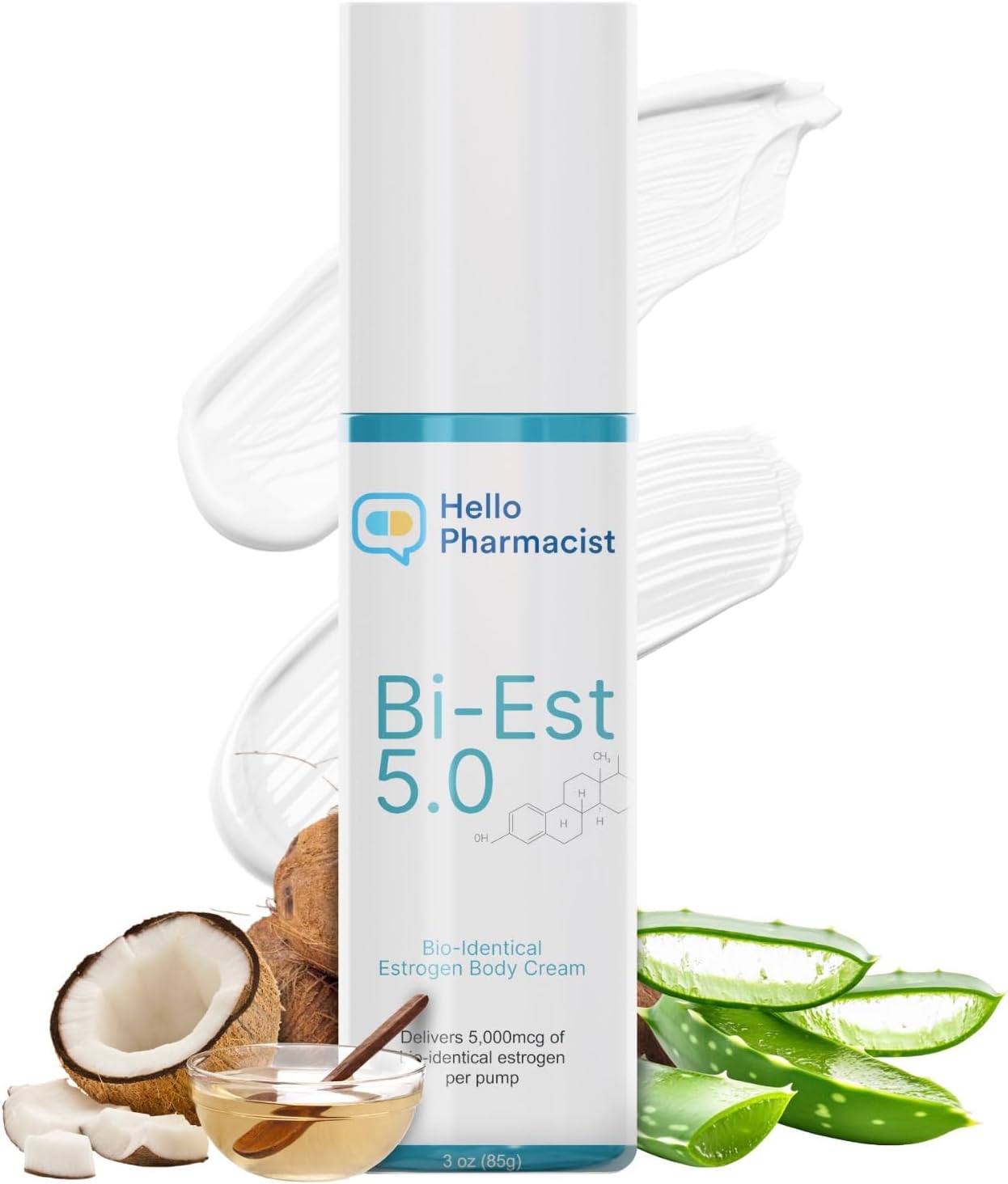 Biestro 5.0 Bioidentical Natural Cream for Women - 90 Pumps