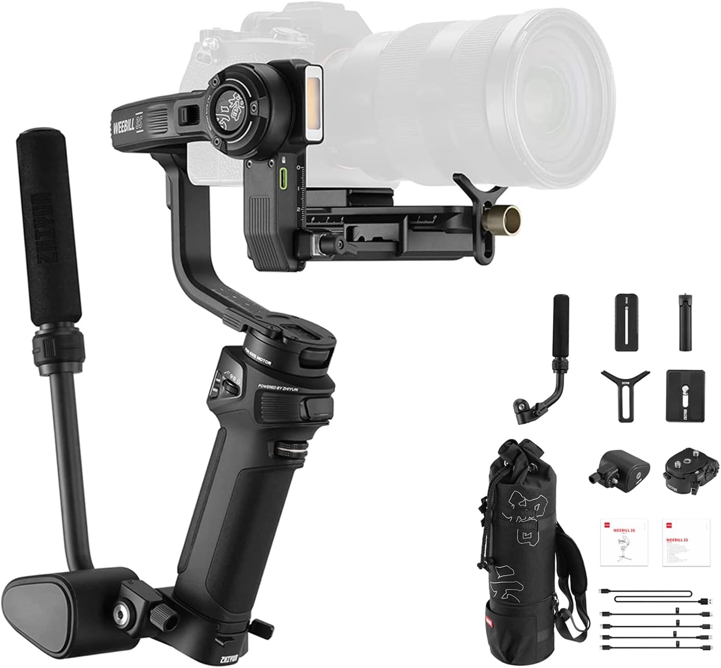 Zhiyun Weebill 3S Combo Gimbal Stabilizer for DSLR Cameras