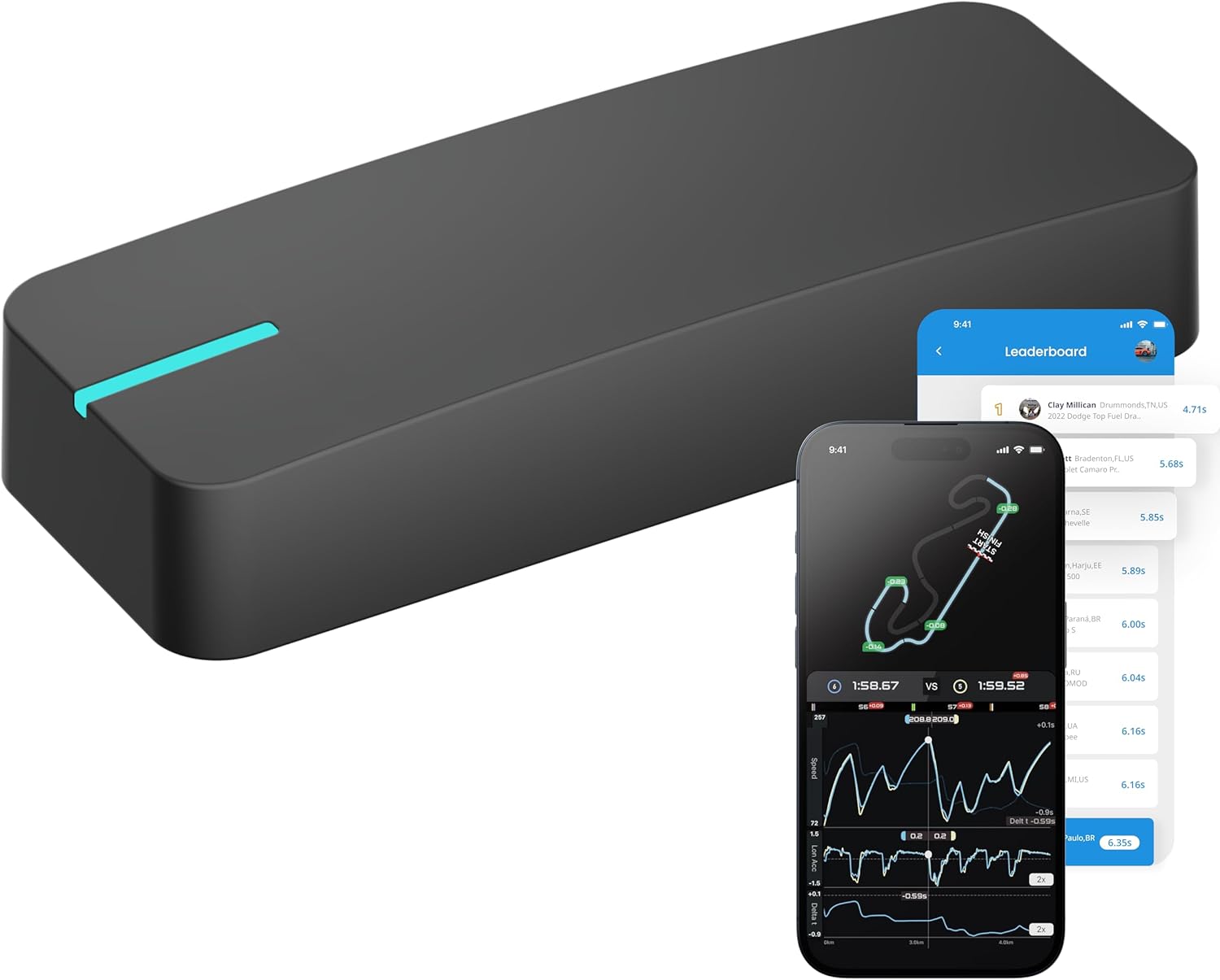 Dragy GPS Based Performance Meter with Upgraded UBLOX Module