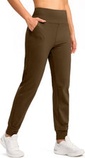 SANTINY Women's Fleece Lined Joggers High Waisted Thermal