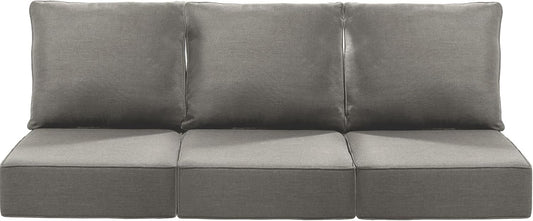 Luxury 24x24x6 Inch Patio Chair Cushions Set of 3 for Comfort