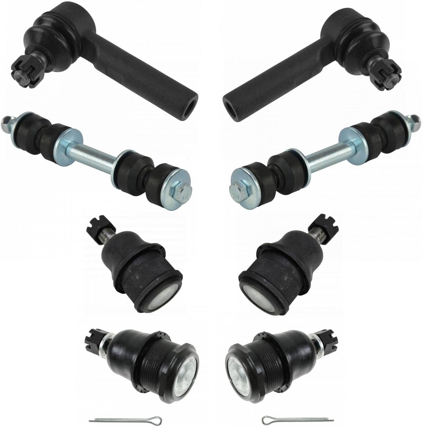 TRQ Front Steering & Suspension Kit for 1991-1996 Dodge Dakota