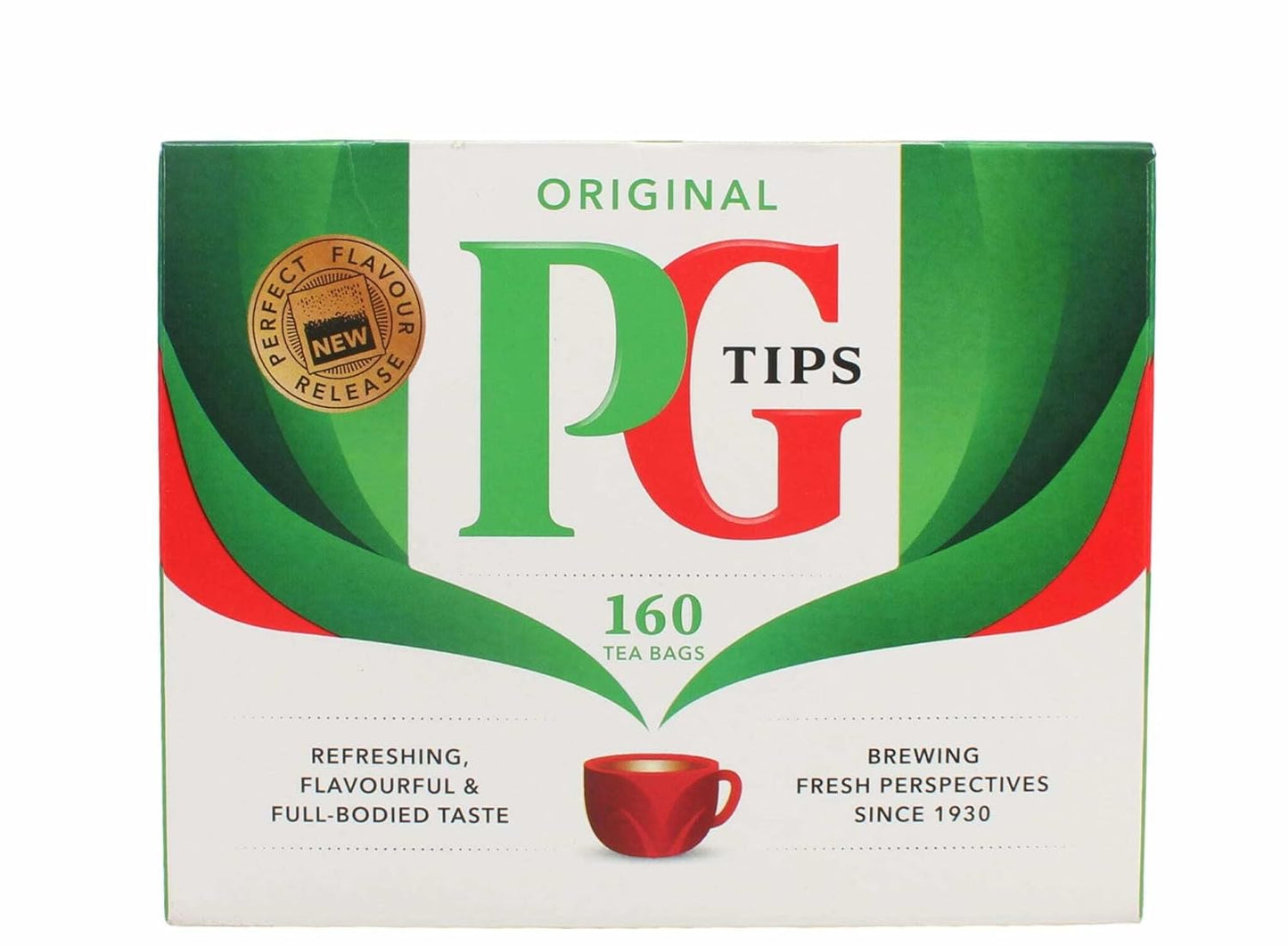 PG Tips Black Tea Bags - 160 Count for a Rich Tea Experience