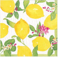 Caspari Limoncello Cocktail Napkins - 20 Pack