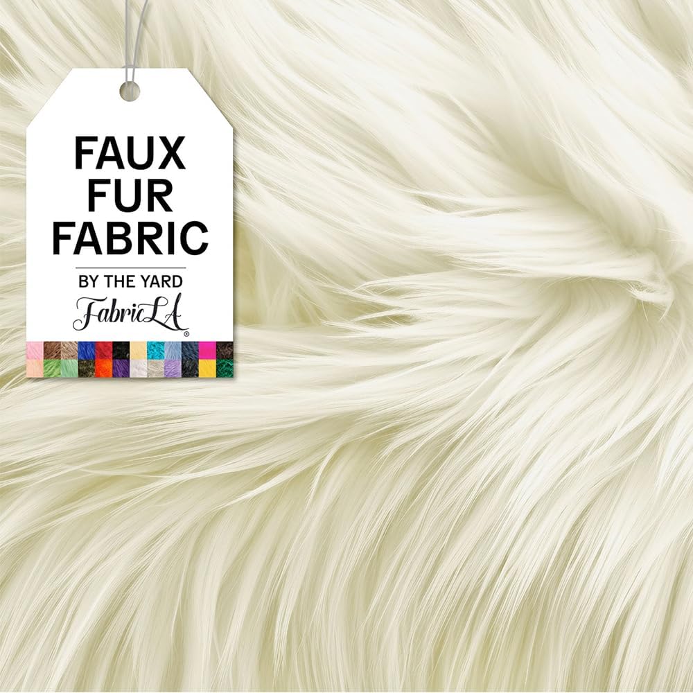 Luxurious Faux Fur Fabric for Crafting and Sewing Projects