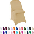 Spandex Chair Cover 12PCS - Stretchy Washable Protector for Events
