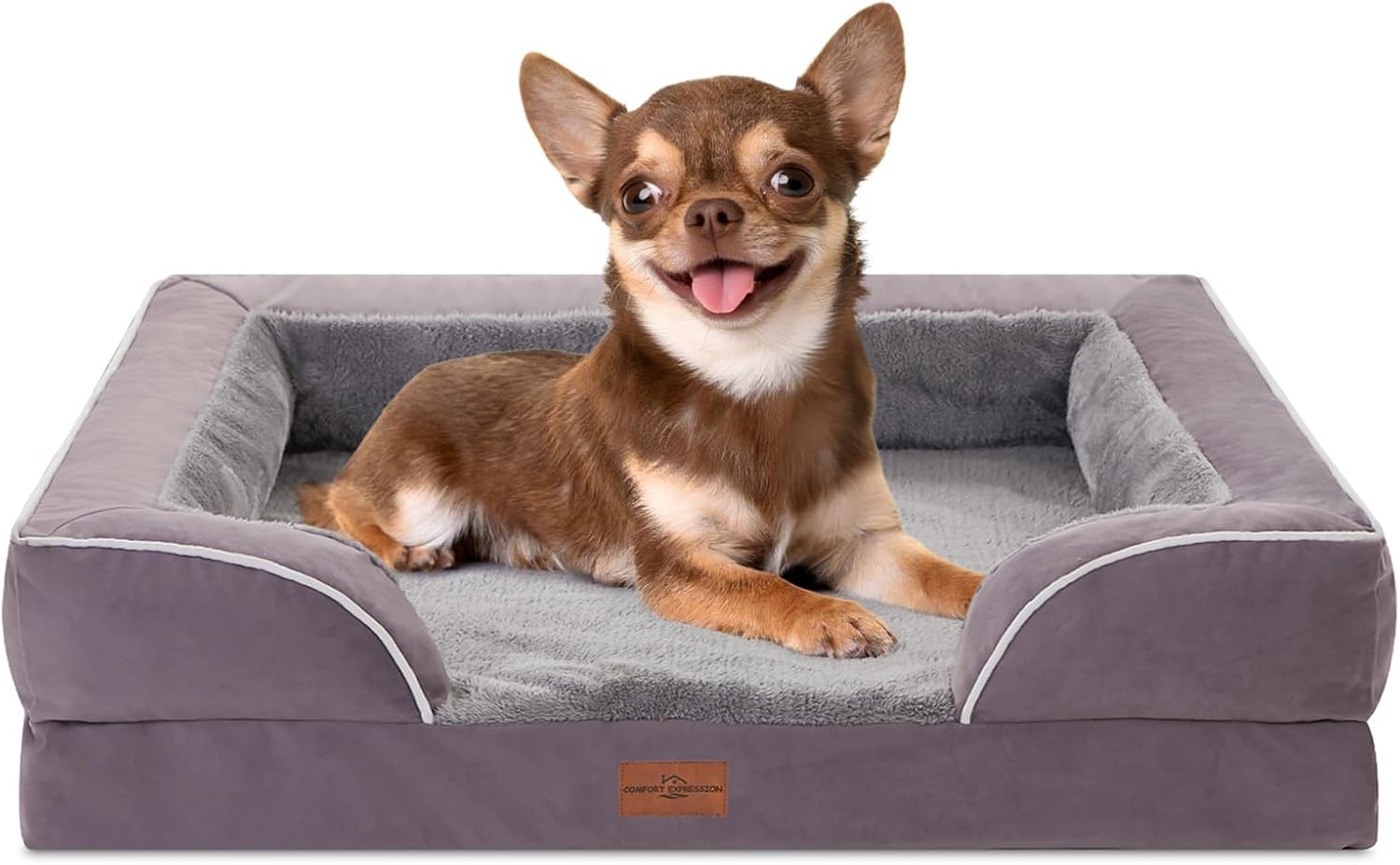 Comfort Expression Small Dog Beds Waterproof Orthopedic Foam Sofa