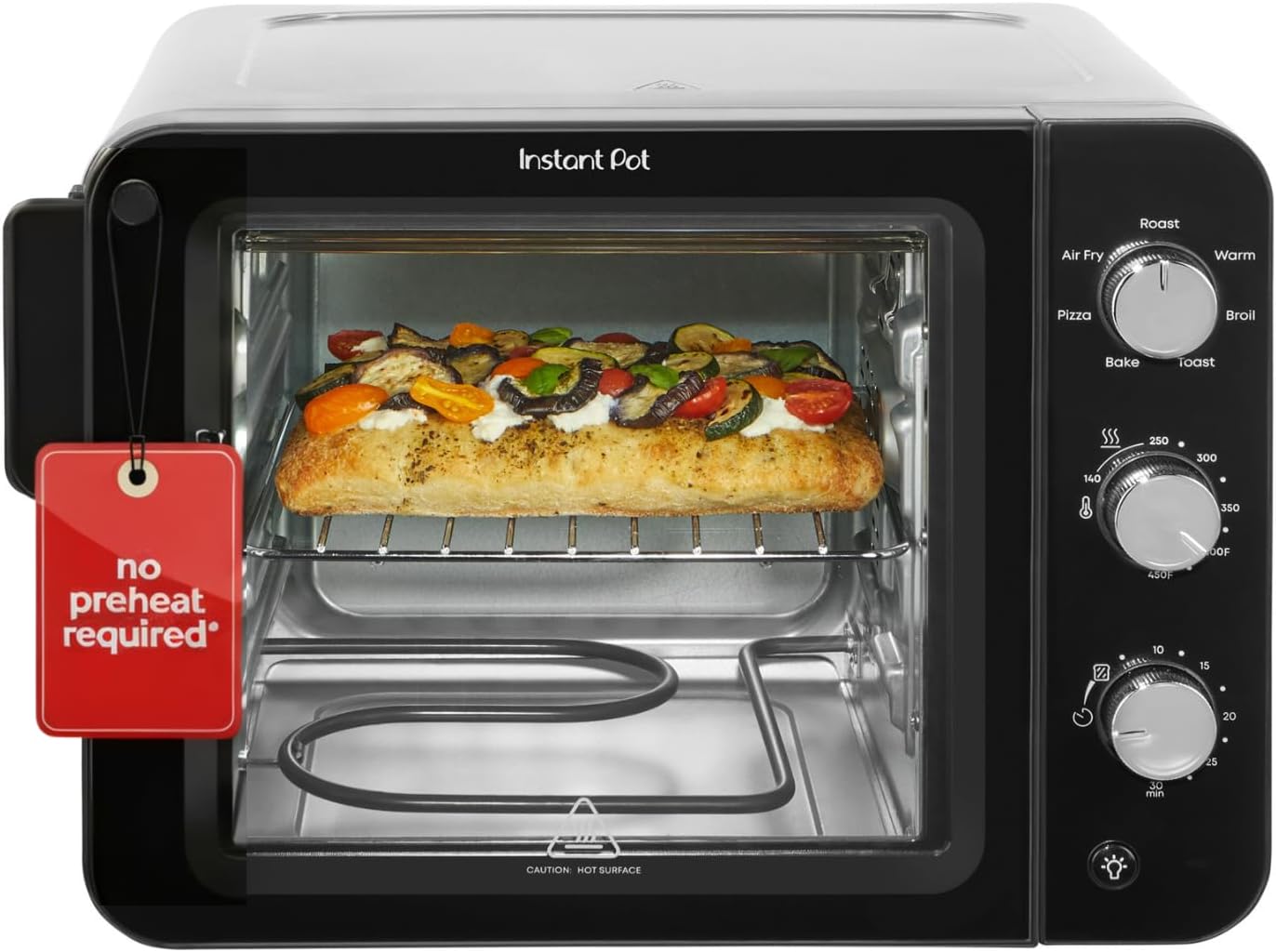 Instant Pot 4-Slice Air Fryer Toaster Oven with InstantHeat Tech