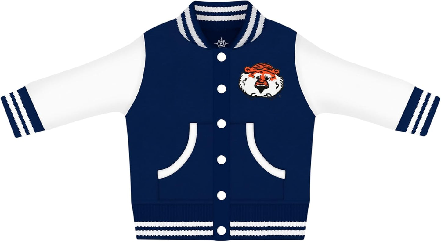 Creative Knitwear College Baby Varsity Jacket for Little Fans