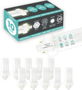 GoodBulb 18 Watt CFL Light Bulbs 4 Pin GX24Q-2 Base 10 Pack