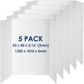 Foam Board Trifold 52 x 40 x 3/16 in - Perfect for Displays