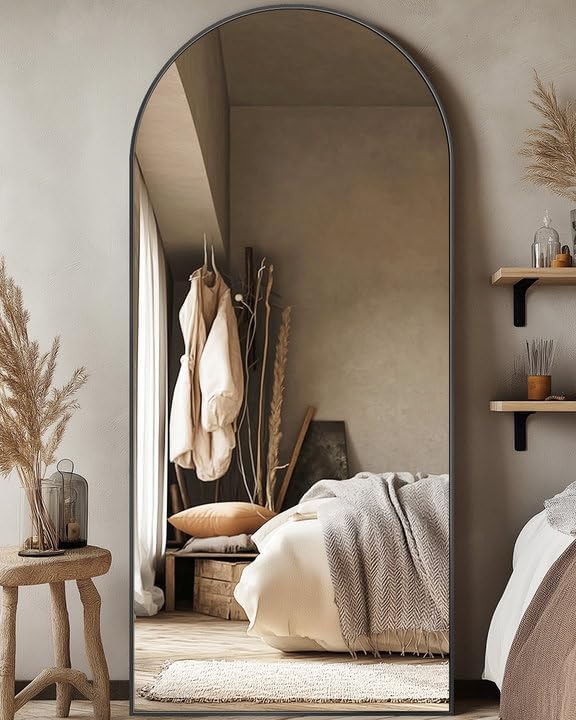 Antok Full Length Mirror - 26x68 Floor Mirror with Stand