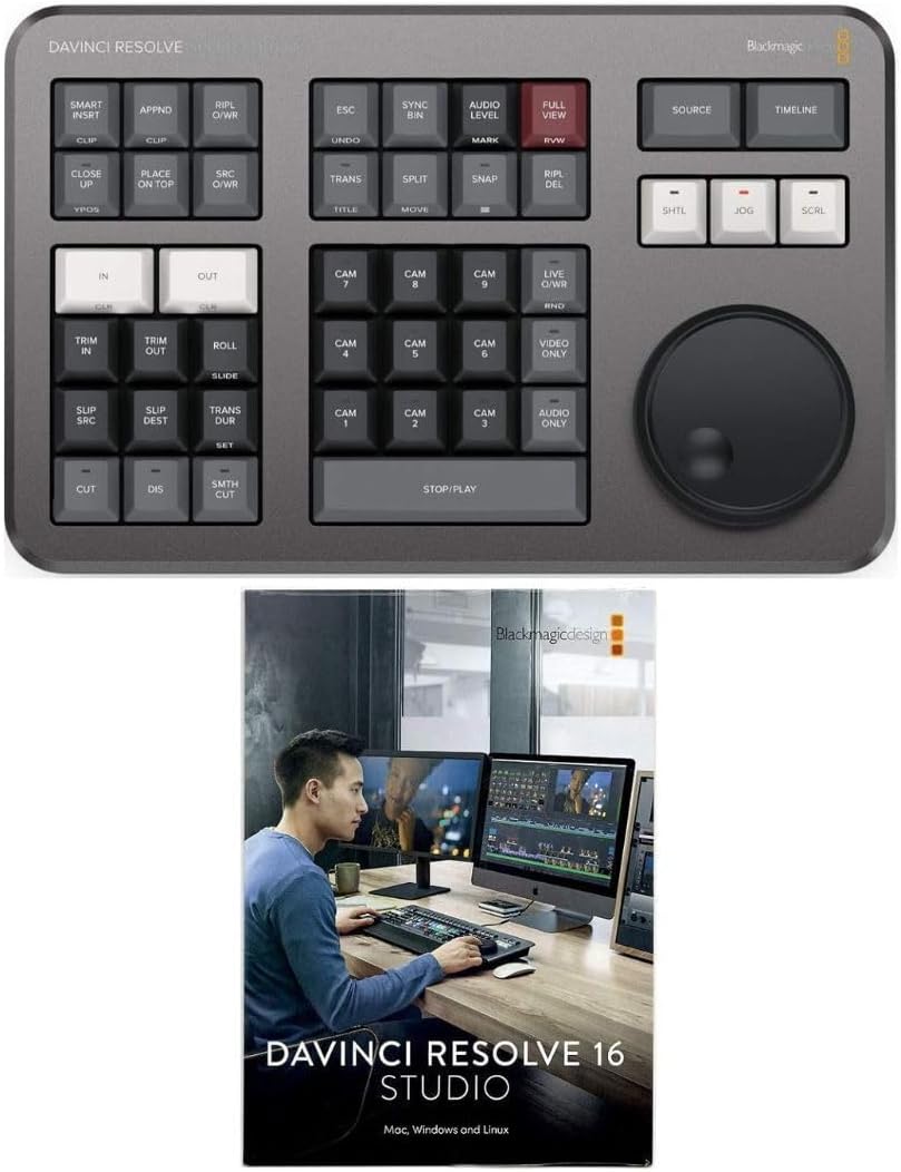 Blackmagic Design Davinci Resolve Speed Editor Bundle Review