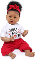 Realistic Reborn Baby Doll Black Girl 20 in Lifelike Newborn Doll