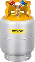 Refrigerant Recovery Tank 30 LBS Capacity - Durable Y-Valve Design