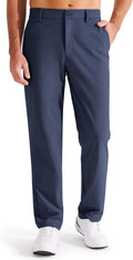 Men's Golf Pants Classic Fit Flat Front Stretch Casual Pants will