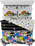 Hello Kitty & Friends Bedding 7 Piece Queen Set - Super Soft Comfort