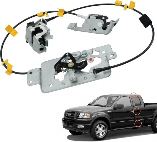 Rear Door Latch Assembly for 2004-2008 Ford F150 Extended Cab