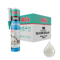 Akfix 100E RTV Clear Silicone Caulk (48x10.1 fl.oz.) - 100% Waterproof