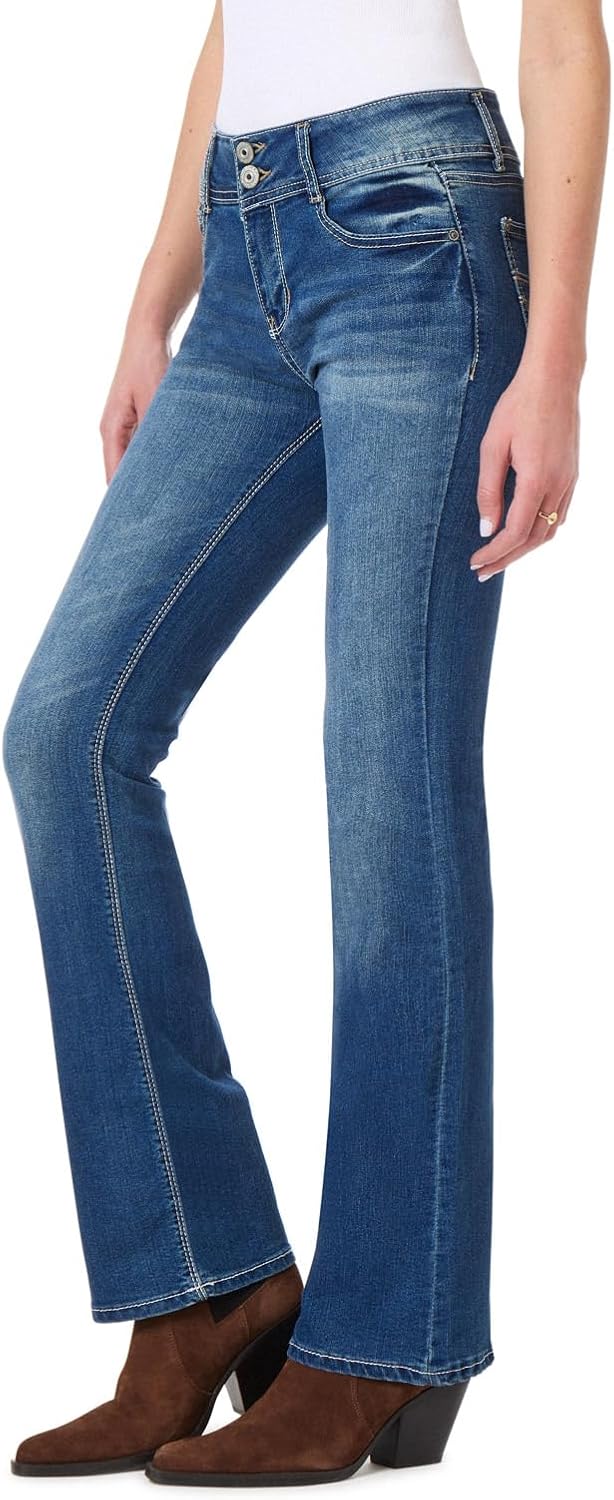 Luscious Curvy Bootcut Jeans for Women in Insta Stretch Denim
